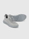 Сірі текстильні кросівки на шнурівці | 6743856 | фото 2