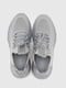 Сірі текстильні кросівки на шнурівці | 6743856 | фото 7