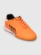 Спортивні кросівки помаранчевого кольору з принтом  | 6744155 | фото 3
