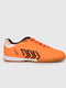 Спортивні кросівки помаранчевого кольору з принтом | 6744155 | фото 5