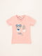 Рожева піжама в принт: футболка і легінси | 6744208 | фото 5