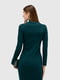 Темно-зелена сукня-футляр з комірцем | 6744396 | фото 7