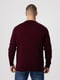 Пуловер однотонний бордовий | 6745138 | фото 4