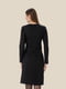 Чорна однотонна сукня А-силуету | 6745427 | фото 5