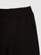 Спортивні штани однотонні чорного кольору | 6745443 | фото 3
