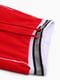 Спортивні штани червоні з принтом | 6745763 | фото 2