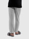 Піжамні сірі штани в рубчик | 6746186 | фото 3