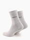 Шкарпетки ( 25-27) світло-сірі з написом | 6746336 | фото 2