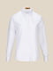 Біла однотонна блуза | 6740818 | фото 7