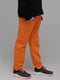 Спортивні штани помаранчевого кольору | 6740907 | фото 2