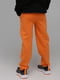 Спортивні штани помаранчевого кольору | 6740907 | фото 3
