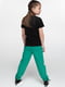 Зелені спортивні штани | 6742027 | фото 7
