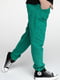 Зелені спортивні штани | 6742027 | фото 2