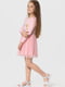 Сукня рожева з принтом | 6743076 | фото 4
