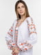 Сорочка- вишиванка “Ліана” біла у візерунок | 6743807 | фото 2
