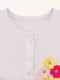 Сукня різнокольорова з квітковими аплікаціями | 6744126 | фото 2