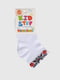 Шкарпетки білі з квітковим візерунком | 6745147 | фото 2