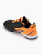 Кросівки спортивні чорного кольору з помаранчевими вставками | 6746779 | фото 4
