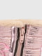 Рожеві дутики на шнурівці з логотипом бренду | 6740887 | фото 5