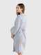 Халат для вагітних сірого кольору | 6741657 | фото 3