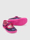 Кімнатні туфлі рожеві з принтом | 6742045 | фото 5