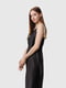 Сукня в білизняному стилі чорна | 6744366 | фото 4