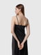 Сукня в білизняному стилі чорна | 6744366 | фото 5