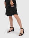 Чорна сукня А-силуету з розрізом | 6738246 | фото 5