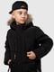 Куртка для хлопчика чорна | 6738454 | фото 2