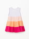Різнокольорова сукня з аплікацією | 6738542 | фото 4