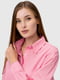 Рожева однотонна сорочка | 6741764 | фото 3