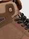 Нубукові коричневі черевики | 6741984 | фото 6