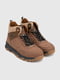 Нубукові коричневі черевики | 6741984 | фото 7