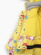 Куртка жовта з принтом | 6743869 | фото 3