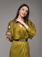 Сукня-сорочка фісташкового кольору з сорочковим комірцем | 6744063 | фото 7
