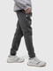 Спортивні штани графітового кольору з кишенями | 6745520 | фото 3