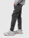 Спортивні штани графітового кольору з кишенями | 6745520 | фото 4