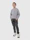 Спортивні штани графітового кольору з кишенями | 6745520 | фото 6