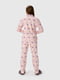 Рожева піжама: сорочка і штани | 6745731 | фото 2