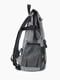 Сірий рюкзак з кишенями на блискавках | 6745973 | фото 3