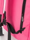 Рожевий рюкзак з чорними ручками | 6746113 | фото 6