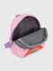 Рожевий дошкільний рюкзак з принтом | 6746114 | фото 6