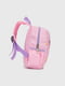 Рожевий дошкільний рюкзак з принтом | 6746114 | фото 3