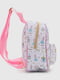 Дошкільний білий рюкзак з принтом | 6746124 | фото 3