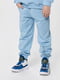 Костюм блакитний: худі і штани | 6746212 | фото 3