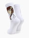 Шкарпетки білі “Дівчина” | 6746321 | фото 2