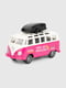Рожевий іграшковий автобус | 6746441 | фото 2