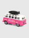 Рожевий іграшковий автобус | 6746441 | фото 3