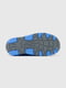 Сині гумові чобітки з рельєфною підошвою | 6746736 | фото 3