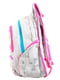 Рюкзак шкільний для сірий з рожевими акцентами | 6746882 | фото 3